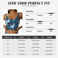 thumbnail image 6 of Lsque Alpaca Astronaut in Space Printed Women'S Sports Bra, Compression, Moisture Wicking, High-Impact Sports Bra For Women,Supportive sports bra-X-Large, 6 of 9