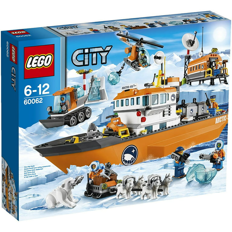 stå på række Til sandheden Konkurrere LEGO City Arctic Ice Breaker Set #60062 - Walmart.com