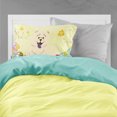 thumbnail image 2 of Carolines Treasures BB6140PILLOWCASE Easter Eggs Chow Chow White Fabric Standard Pillowcase Standard multicolor, 2 of 2
