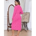 thumbnail image 3 of EKOUAER Womens Robes Lightweight Soft Knit Bathrobe Full Length Sleepwear with Pockets Ladies Loungewear, 3 of 6