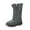 GREY, variant on Women's Non-Slip Warm Lined Mid Calf Winter Snow Boots
