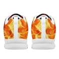 thumbnail image 4 of chaqlin Mens Fire Flame Sneakers Size 9 Casual Lace Up Walking Shoes Comfortable Low Top Running Tennis Shoes Breathable Slip-on Jogging Shoe, 4 of 7
