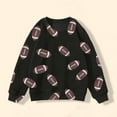 thumbnail image 2 of CONFREE Sweatshirt For Boy Long Sleeve Boys Pullover Sweatshirt Cartoon Rugby Print Soft Fall Winter Clothes Shirts, 2 of 3