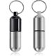 thumbnail image 1 of 2 Pack Keychain Pill Holder, Mini Portable Pill Case Bottle For Purse, Waterproo, 1 of 5