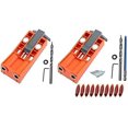 thumbnail image 3 of 2 unidades de bloque de empuje de seguridad, herramienta ergonómica inclinada recta de carpintería para carpintería y uso en mesa de sierras, tablas de enrutador Feliz Sencillez, 3 of 5