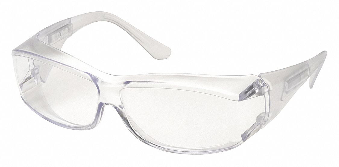 Contemporary Scratch-Resistant Elvex ELVEXSG-18C-LEO Clear Safety Glasses