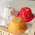 thumbnail image 3 of Baby Sun Hat Summer Beach Hat Giraffe Bucket Cap Boy Girl Toddler Kids 1-4 Years, 3 of 11