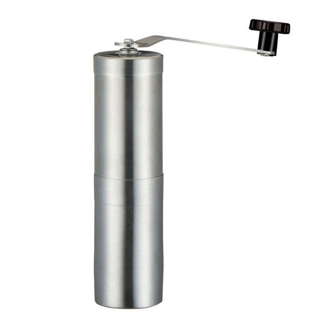 Kitchen Manual Coffee Grinder Hand Crank Adjustable Coarseness Stainless Steel Coffee Beans Pepper Grinding Tool