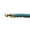Aqua Blue & Gold, variant on VIP Crowd Control 1778 72 in. Braided Closable Hooks, Aqua Blue & Gold
