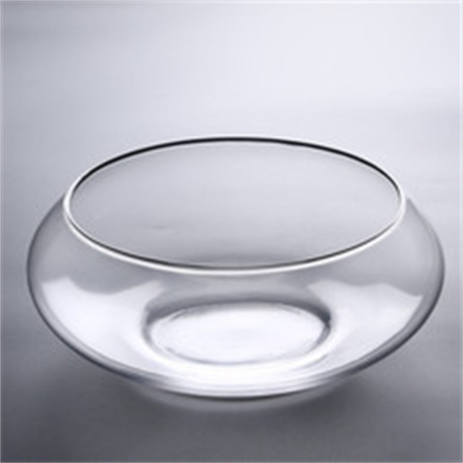 Lotus Bowl Flowerpot Fishbowl Glass Bowl Transparent Fishbowl Vase Bubble Bowl Round Shallow Flowerpot Reptile Fishbowl Aquascape Narcissus Flowerpot Hydroponic Flowerpot Fishbowl Aquarium Pot