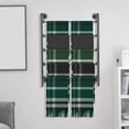 thumbnail image 3 of Freestanding Scarf Display Rack, Scarf Racks, Spiral Scarf Holder Wall Mounted Scarf Rack Space Saving Shelves for Clothing Store Commercial Home (Black), 3 of 9