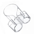thumbnail image 4 of Moyic Organizador de brochas de maquillaje, organizador de cosméticos acrílico, soporte para cosméticos en forma de S con 3 compartimentos Almacenamiento y organización del hogar Moyic HA034635-00, 4 of 6
