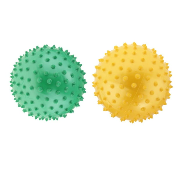 Bola Hinchable 2 X 6 pulgadas Perfecl juguete Educativo para niños amarillo Verde