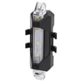 thumbnail image 3 of 918 Bicycle Tail Warning Light, ABS Plastic Bicycle Rear Tail Warning Light Waterproof USB  For Jogging For Students White, 3 of 8