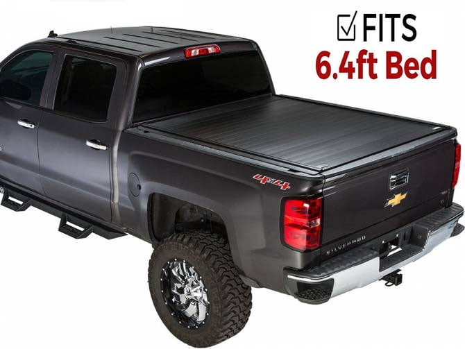 Gatortrax Retractable Tonneau Truck Bed Cover 2009 2018 Dodge Ram 6 4 Ft Bed Walmart Com Walmart Com