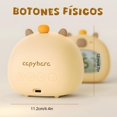 thumbnail image 2 of BUMOKO Reloj Despertador Digital, Despertador Electronico LED, Hora 12 / 24H, Fecha, Temperatura Pantalla, para Dormitorio, Oficin,Decoraci&oacute;n para Ni&ntilde;os y Ni&ntilde;as, 2 of 7
