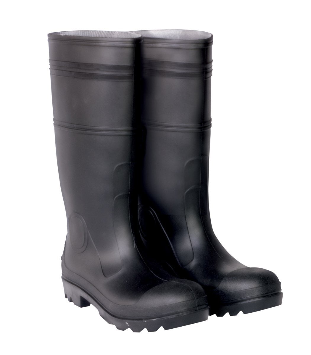 Servus Comfort Technology 14" PVC Soft Toe Men's Work Boots Black 