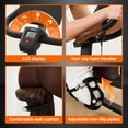 thumbnail image 6 of HXD-ERGO Exercise Bike Magnetic Home Stationary Bike with Free App Quiet Indoor Cycling Bike with 350lbs,with LCD Monitor Height-Adjustable Padded Seat, 6 of 9