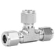 thumbnail image 2 of Conector de virola de compresión Camiseta de diámetro igual Acero inoxidable 316 Forjado SS?600?3Ф3/8, 2 of 8