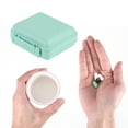 thumbnail image 4 of Unique Bargains 1 Pc 6 Grids Independent Double Layer Pill Case Detachable for Travel Blue, 4 of 6