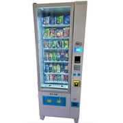 Combo vending machine with credit card reader