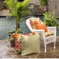thumbnail image 4 of Pillow Perfect 598970 Coussin de Sol de Terrasse Intérieure-Extérieure&44; Orange - 25 Po., 4 of 5