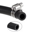 thumbnail image 3 of Fuel Line Hose 8mm ID 12mm OD 3.3ft Oil Line Fuel Pipe Rubber Water Hose Black, 2 Clamps, 3 of 3