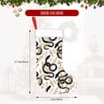 thumbnail image 4 of Yiaed Snake Print Christmas Stockings, Christmas Stockings Hanging Ornaments, Christmas Stockings for Family Christmas Holiday Decorations, 4 of 7