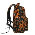 thumbnail image 3 of Zufioo Daisies Print Casual Student Backpack, Adjustable Shoulder Straps Multi-Function Multi-Pocket Sports Bag Travel Backpack, Unisex-One Size, 3 of 5