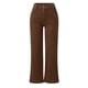 thumbnail image 5 of Pantalones informales de pana anchos para mujer: color liso, ropa de otoño, poliéster, largo completo, moda/informal, estampado tie-dye, 5 of 6