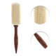 thumbnail image 3 of 1 Pc Peine Rizado Cómodo para Mujeres para Cabello Rizado, Grueso y Lacio, Tubo de Aluminio de Madera Blanca y Marrón, 3 of 3