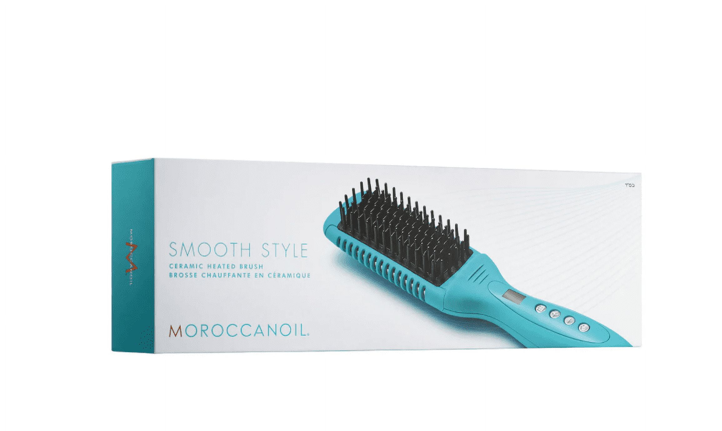 Moroccanoil Smooth Style Ceramic Heated Brush - Walmart.com