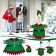 thumbnail image 1 of Herunwer Christmas Elf Porch Goose Outfits for Lawn Statue, Costume for Plastic/Cement Goose Statue, Xmas Sculpture Clothes for Holiday Garden Yard Patio Party Decoration, 1 of 9