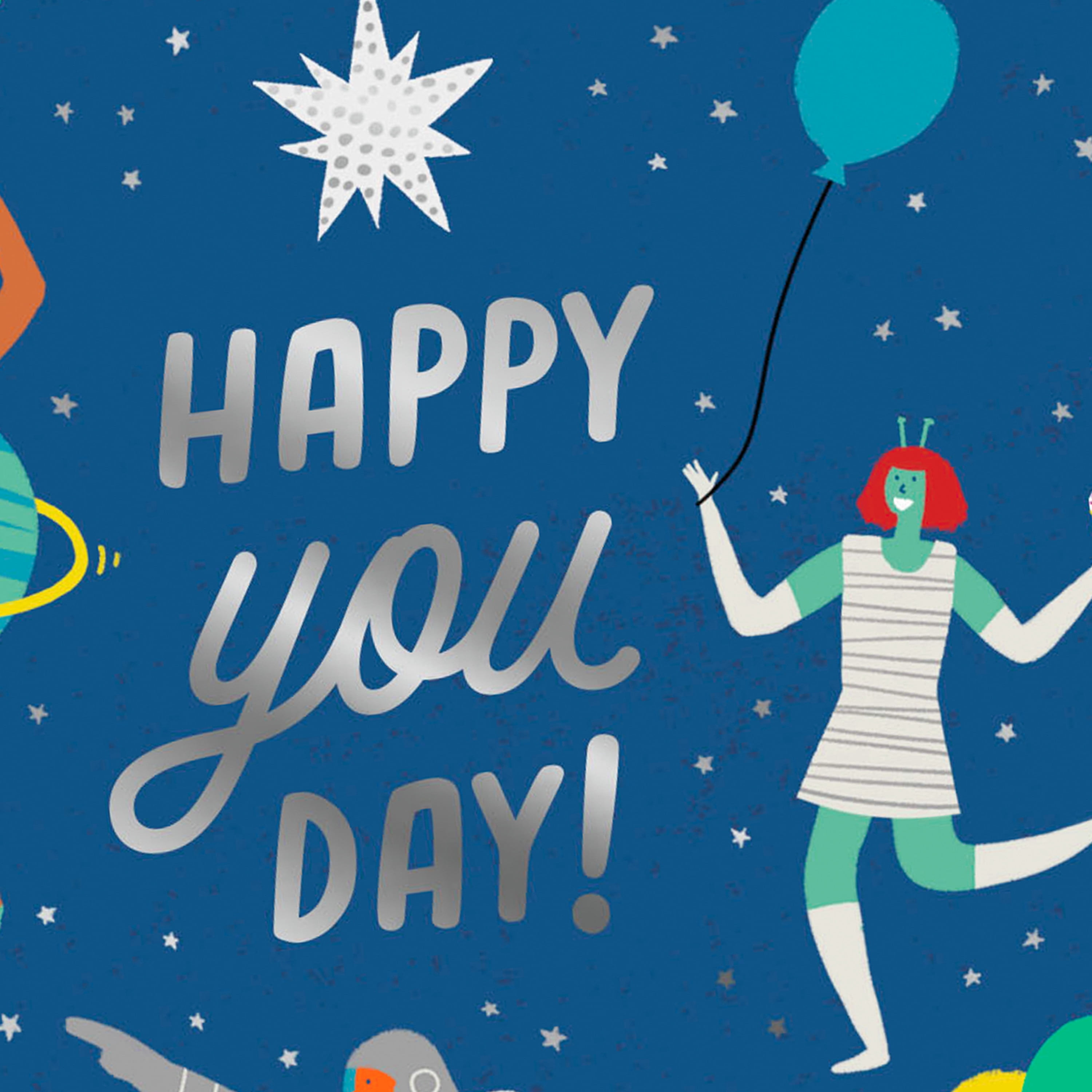 Hallmark and Venmo Birthday Greeting Card ("Happy You Day")