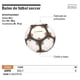 thumbnail image 2 of Balon Futbol Soccer Truper 62010 Truper BAL-F, 2 of 2