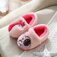 thumbnail image 2 of mgoYE Baby Slippers 6-12 Month Dinosaur House Shoes Cute Bunny Slipper for Home Indoor Winter Bedroom Non Slip Soft Rabbit Warm shoes|Pink 8, 2 of 5