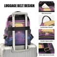 thumbnail image 3 of FORMRS Mini Backpack Purse for Women Travel Daypack Casual Shoulder Bag, Blue Neon Road, 3 of 7