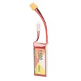 thumbnail image 1 of Batería de polímero de litio de 11,1 V, 1500 mAh, 100 C, 3S, con conector XT60, accesorio para cuadricóptero de carreras RC QAV250, 1 of 15