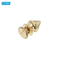 thumbnail image 3 of Uxcell 0.47'' Studs for Clothing 12 Sets Spikes for Clothes Studs and Spikes Leather Rivets Metal Cone Bronze Gold, 3 of 6