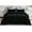 Black, variant on Chezmoi Collection Piers 3-Piece Black Distressed Velvet Duvet Cover Set King Size with Button Closure and 8 Corner Ties, Soft Washed Microfiber Reverse Comforter Cover