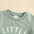 thumbnail image 4 of Hiiyo Infant Boys Clothes Set Letter Print Short Sleeve T-Shirt Shorts 2Pcs Set, 4 of 5