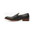 thumbnail image 5 of Stacy Adams Prentice Moc Toe Slip On Shoes Black Tumbled 25649-007, 5 of 7