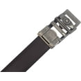 thumbnail image 5 of Marshal Men's Genuine Leather Ratchet Dress Belt With Automatic Buckle Brown Buckle8, 44", 5 of 9