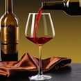 thumbnail image 5 of Ratrabas Wine Glasses Set of 4, Hand Blown White and Red Wine Glasses, Burgundy Wine Glass, Christmas Gifts, 16oz Red Wine Glasses for Women, Men, Wedding and Birthday, 5 of 7