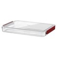 thumbnail image 1 of Caja de almacenamiento de certificados, cajón doméstico, caja de clasificación de archivos A4, caja de almacenamiento, material de oficina de plástico PET transparente, 1 of 2