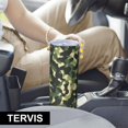 thumbnail image 6 of Camouflage 20 Oz Stainless Steel Skinny Tumbler – Vacuum Insulated Slim Travel Cup with Lid & Stainless Steel Straw, 360° Full Wrap Printed Tumbler for Home, Office & Outdoor Use, 6 of 6