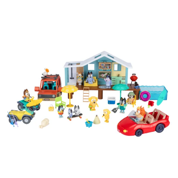 Bluey Beach Set (45 pcs) - Stacking blocks for retail - Walmart