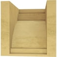 thumbnail image 4 of 10"W x 10"D x 10"H Wide Rivera Rough Cedar Woodgrain TimberThane Corbel, Primed Tan, 4 of 6
