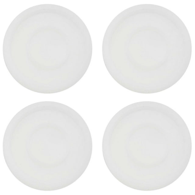 4 Pack Big Diy Round Coaster Silicone Mold, Diameter 3.94Inch/10Cm, Molds For Casting With Resin, Ce