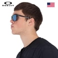thumbnail image 6 of Oakley OO9100 Leffingwell Rectangle Shaped Polarized Sunglasses for Men - Includes Official Eyewear Kit - Crystal Black Frame with Prizm Deep Water Lens, 6 of 6